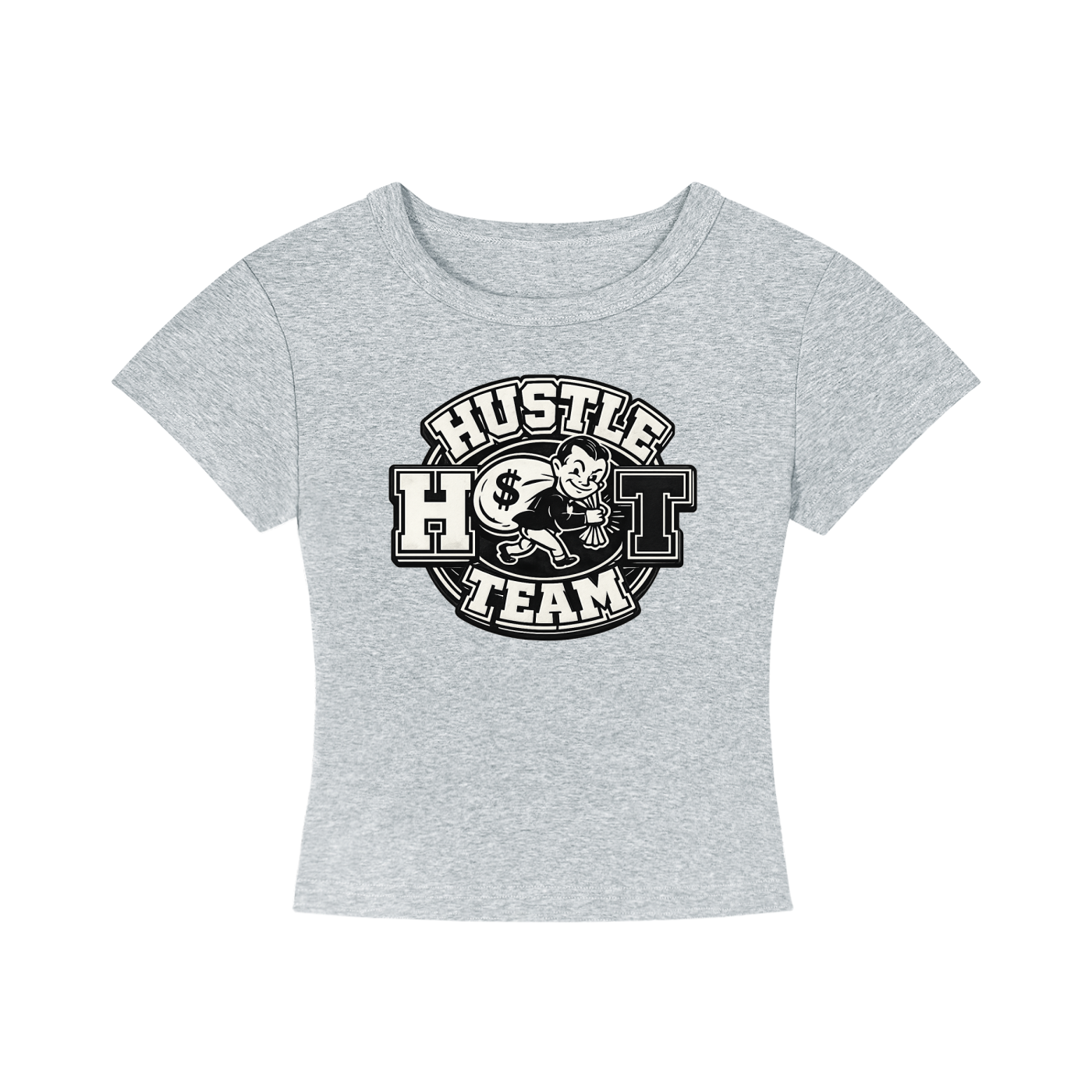 Hustle Team Women's Cropped T-Shirt