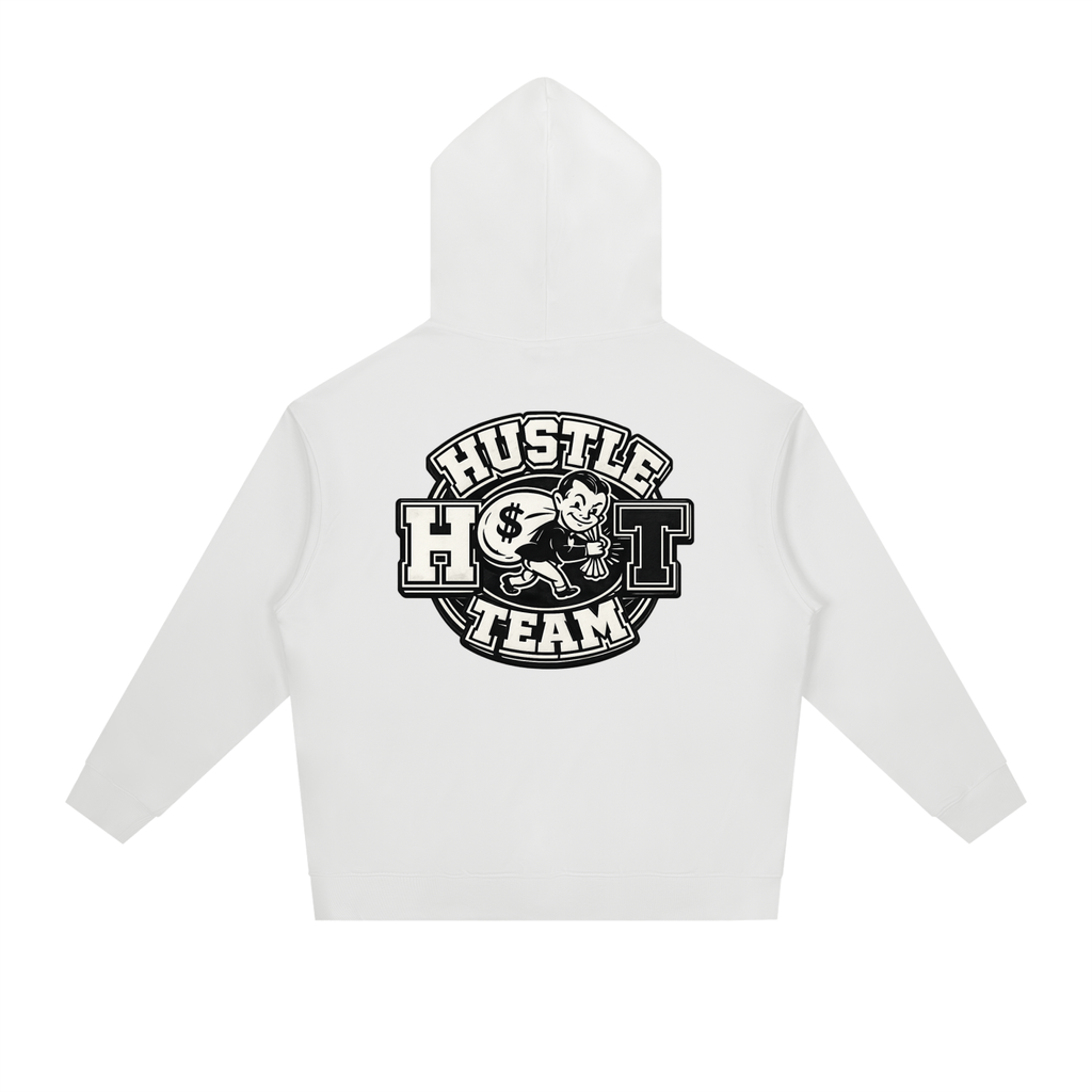 Hustle Team Essential Heavyweight Drop-Shoulder Hoodie