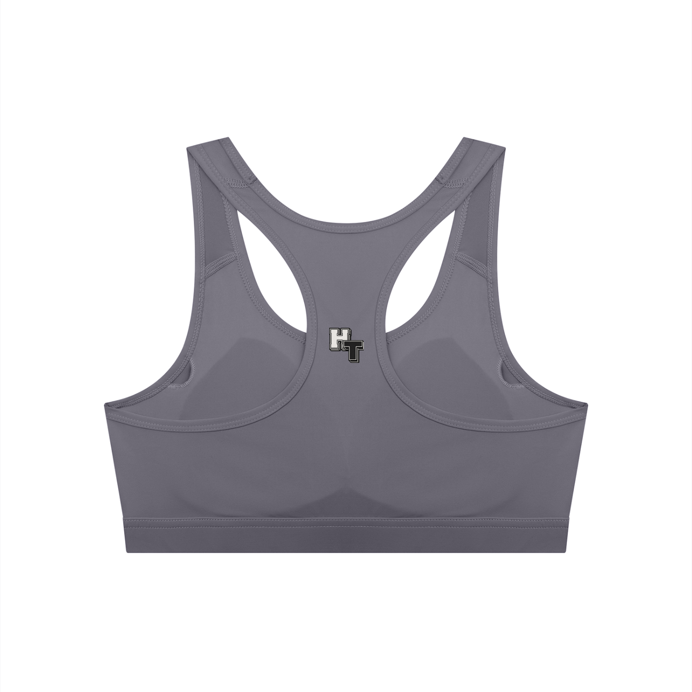 Hustle Team Women's Cropped Sports Bra