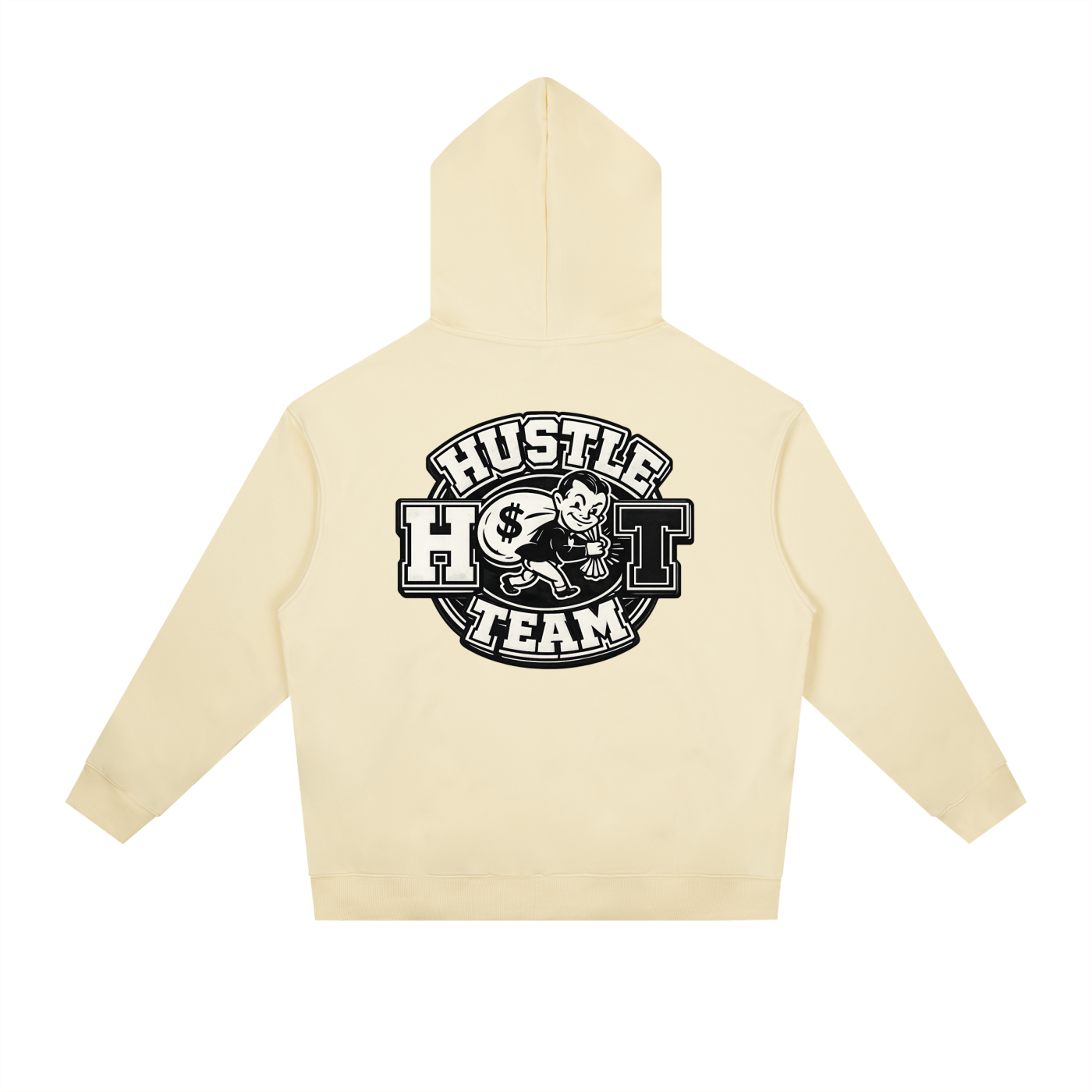 Hustle Team Essential Heavyweight Drop-Shoulder Hoodie