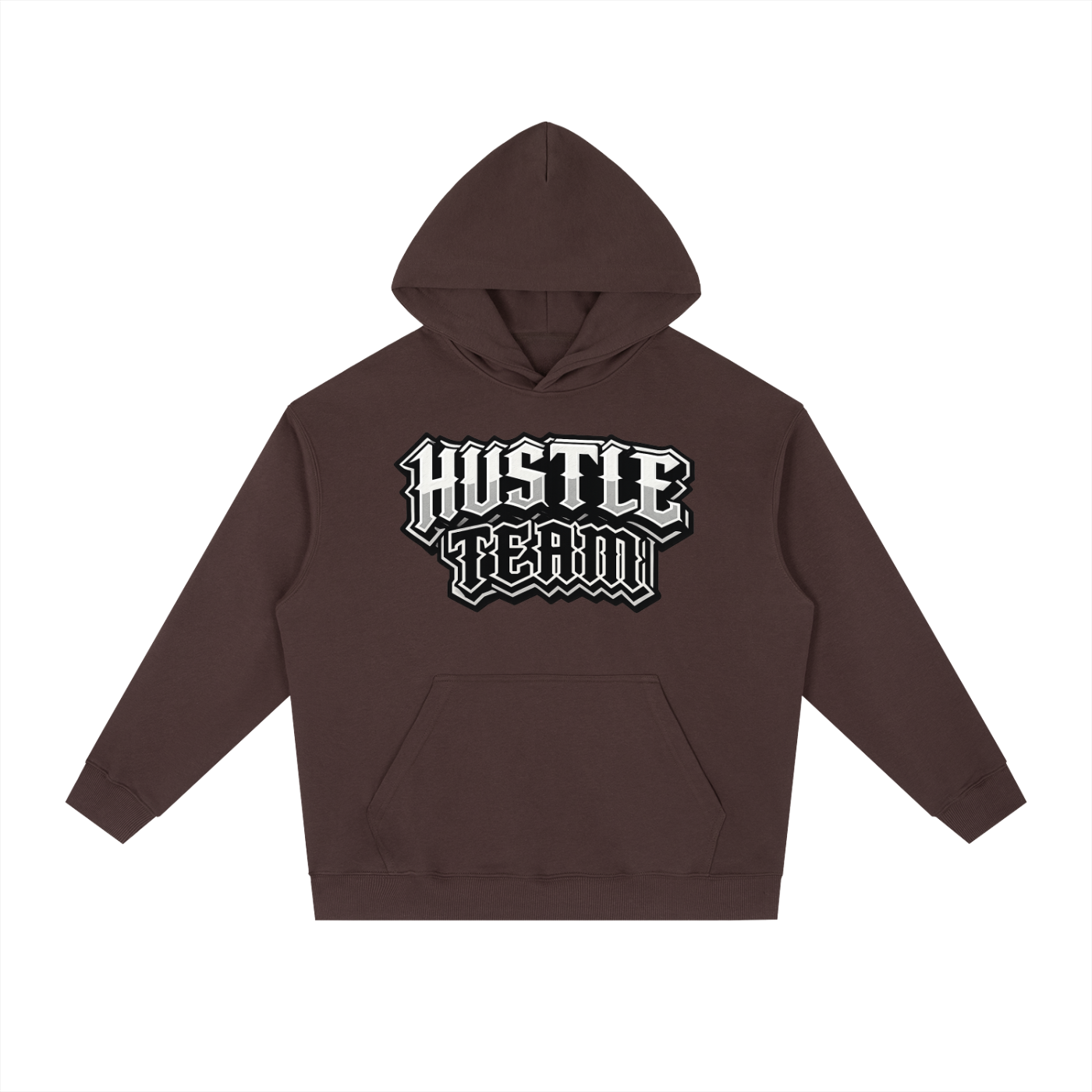 Hustle Team Essential Heavyweight Drop-Shoulder Hoodie