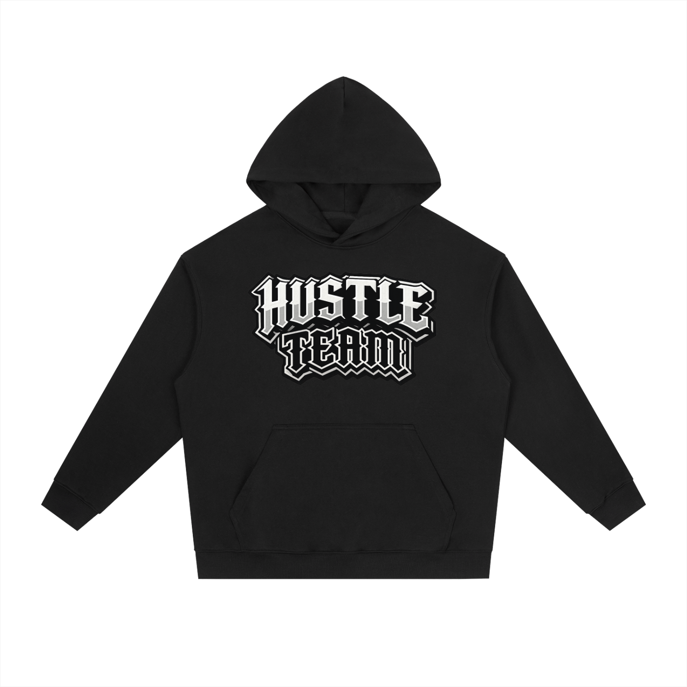 Hustle Team Essential Heavyweight Drop-Shoulder Hoodie