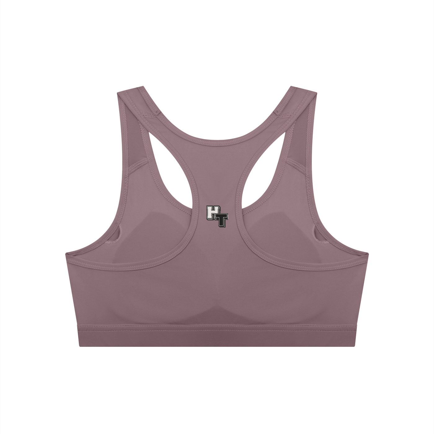 Hustle Team Women's Cropped Sports Bra