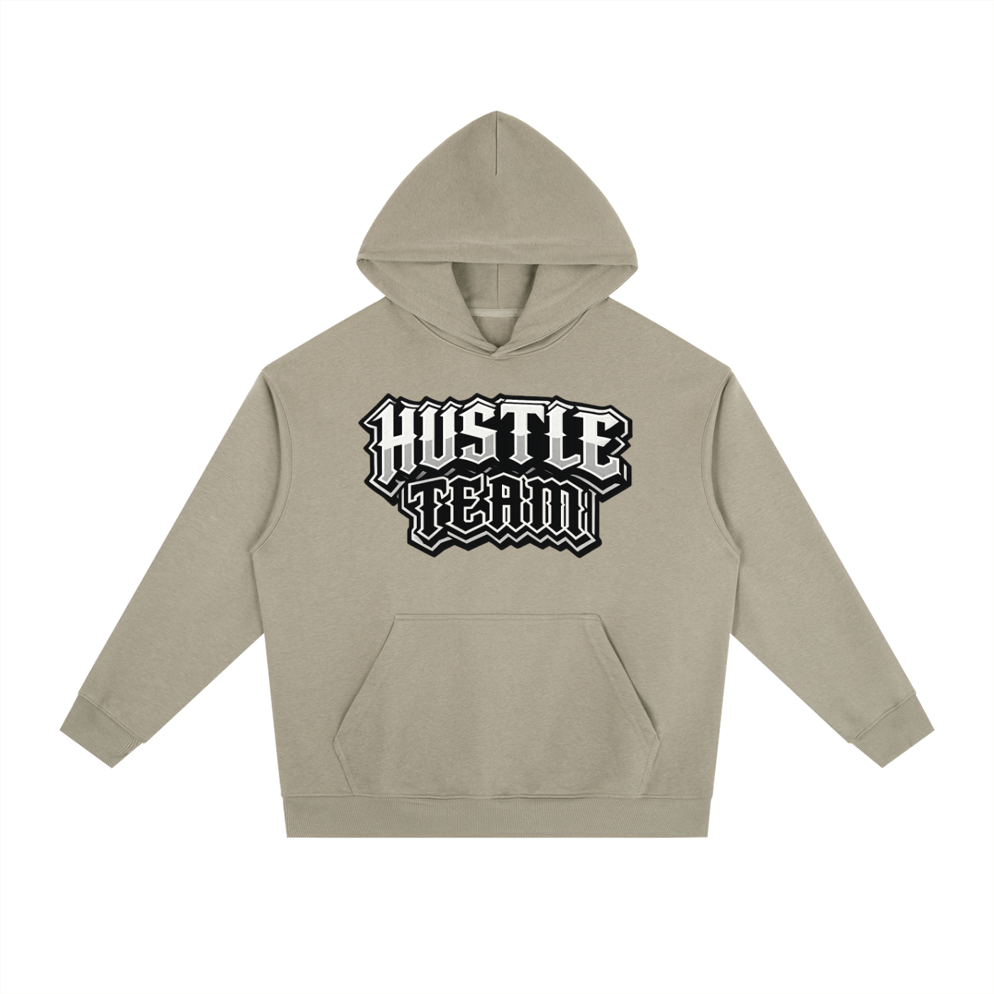 Hustle Team Essential Heavyweight Drop-Shoulder Hoodie