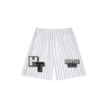 HT Unisex Striped Loose Fit Shorts