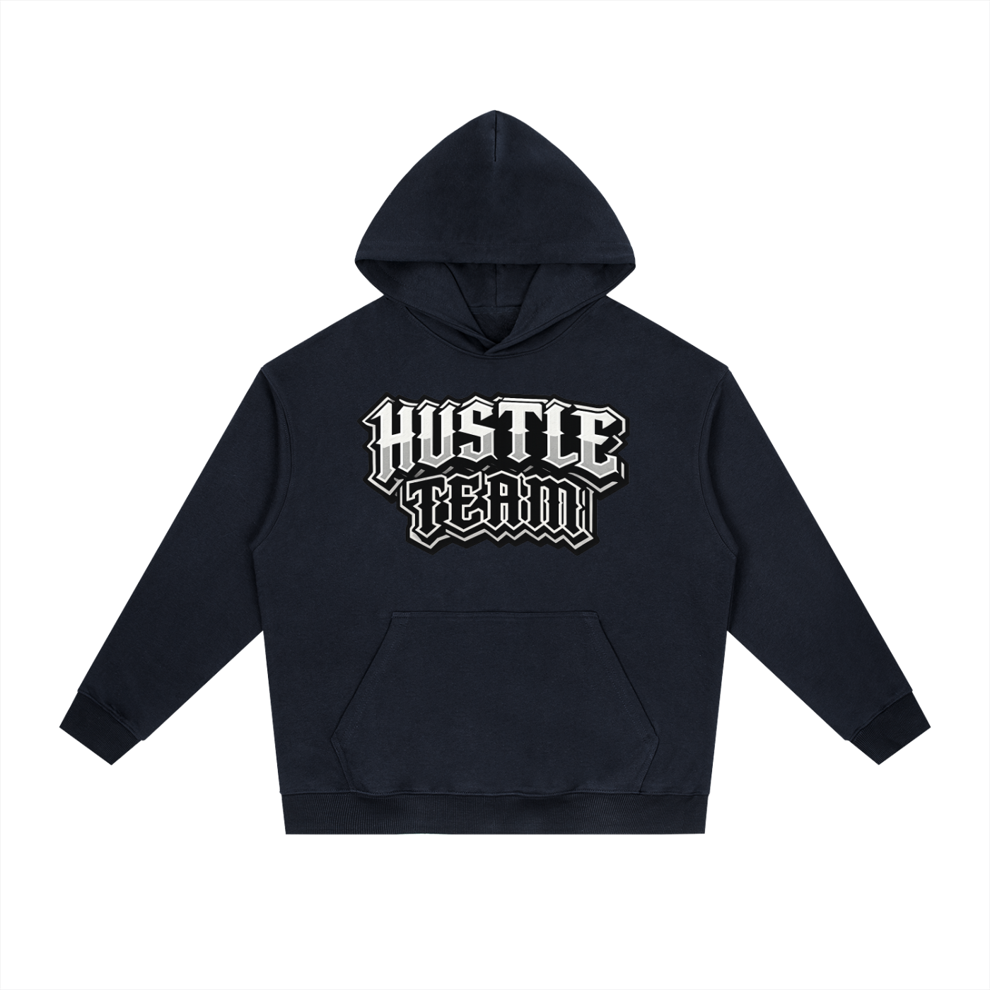 Hustle Team Essential Heavyweight Drop-Shoulder Hoodie