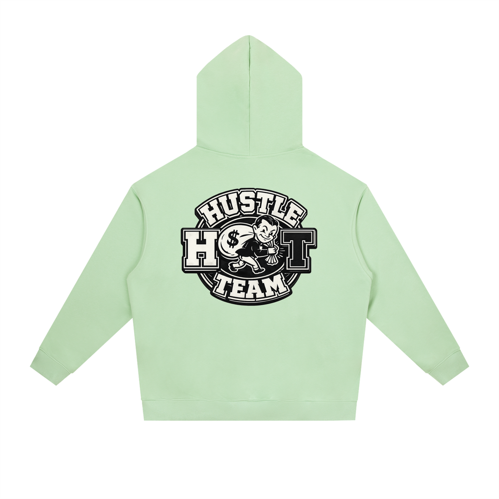 Hustle Team Essential Heavyweight Drop-Shoulder Hoodie