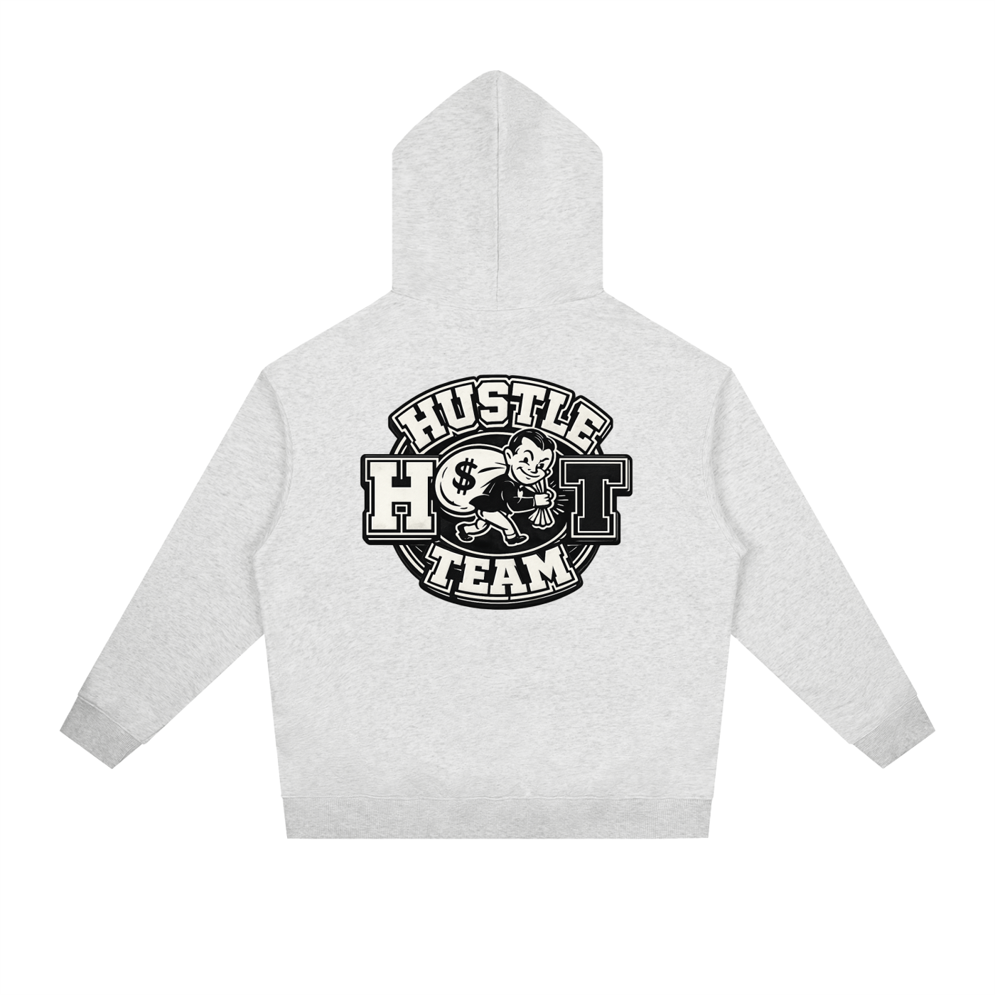 Hustle Team Essential Heavyweight Drop-Shoulder Hoodie