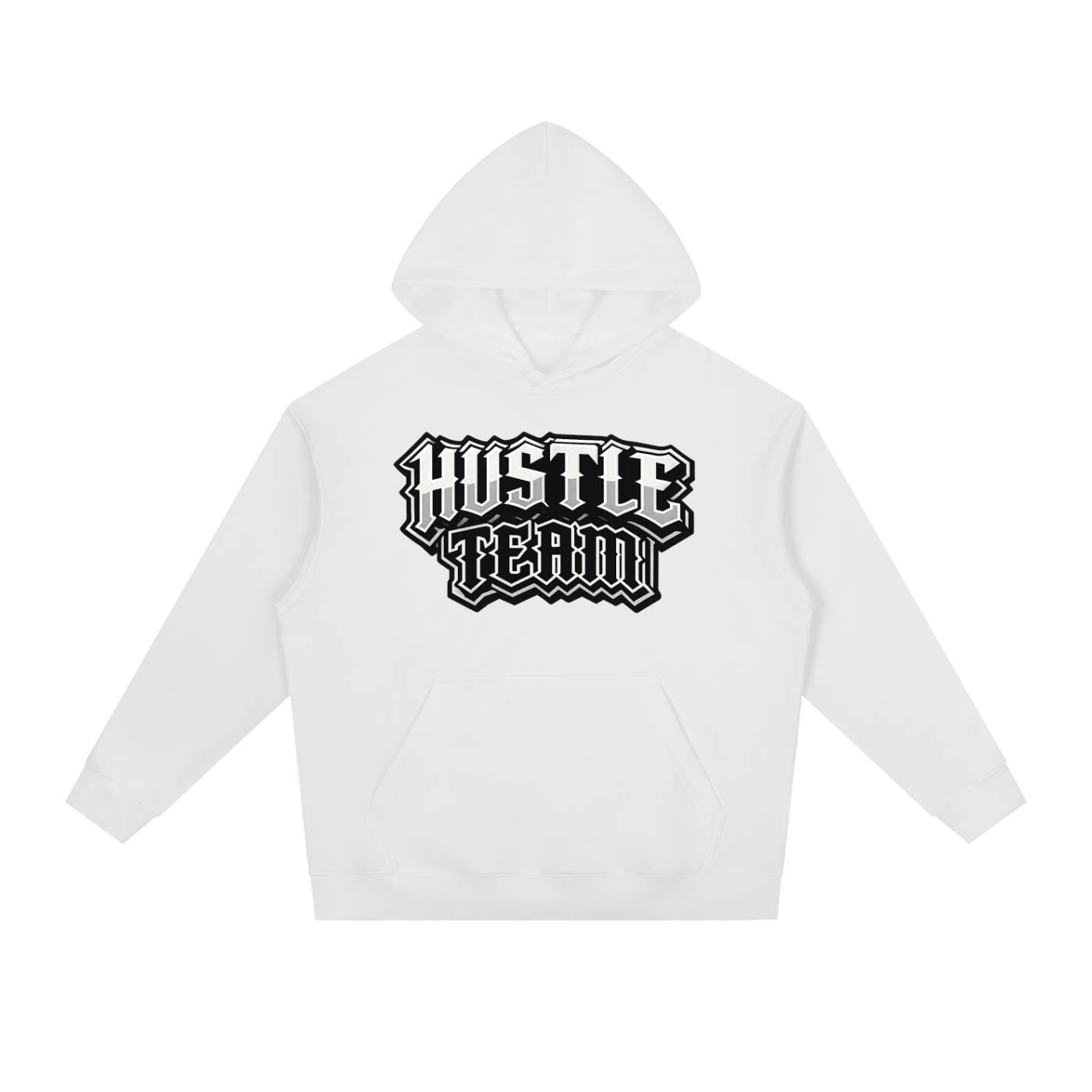 Hustle Team Essential Heavyweight Drop-Shoulder Hoodie