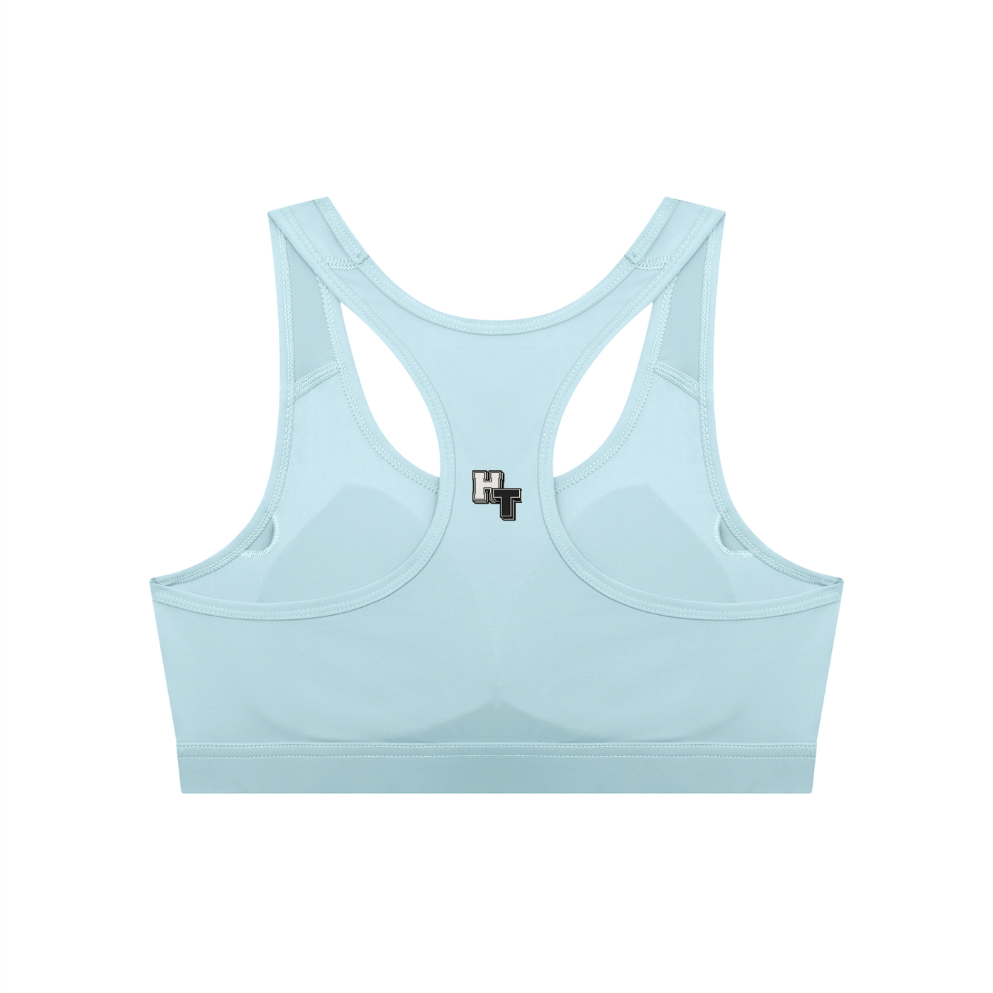 Hustle Team Women's Cropped Sports Bra