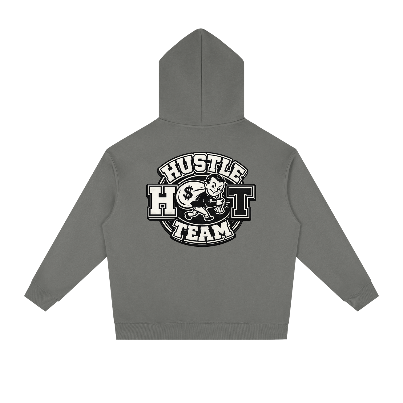 Hustle Team Essential Heavyweight Drop-Shoulder Hoodie