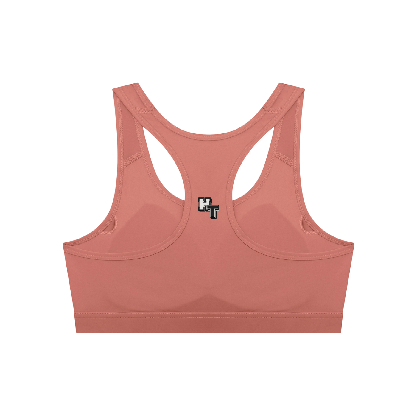 Hustle Team Women's Cropped Sports Bra