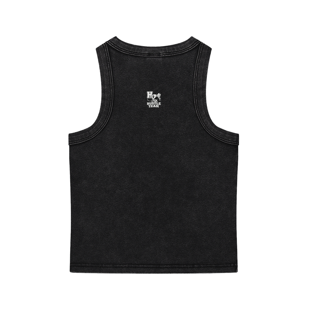 Women's Hustle Team Snow Washed Tank Top