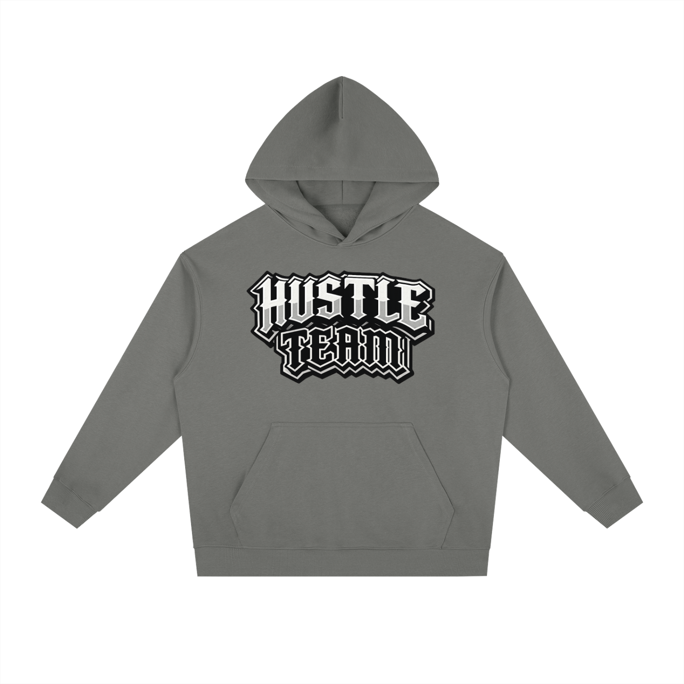 Hustle Team Essential Heavyweight Drop-Shoulder Hoodie