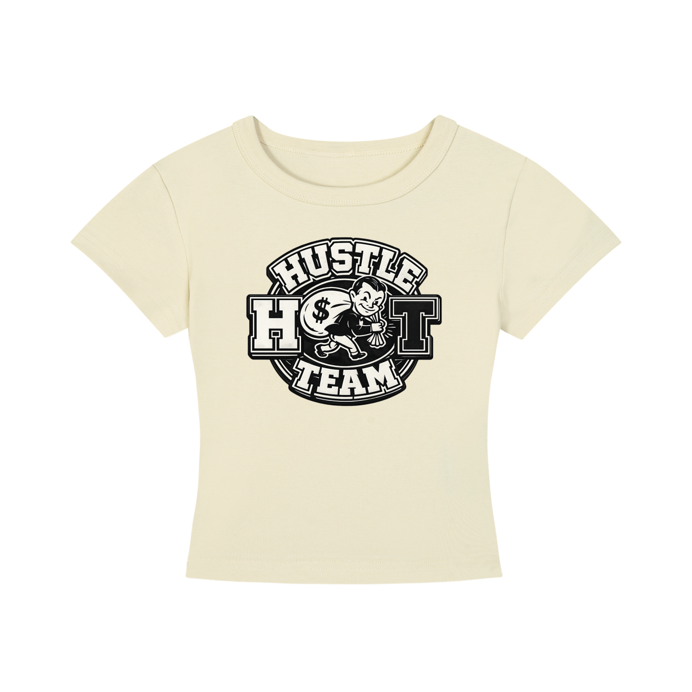 Hustle Team Women's Cropped T-Shirt
