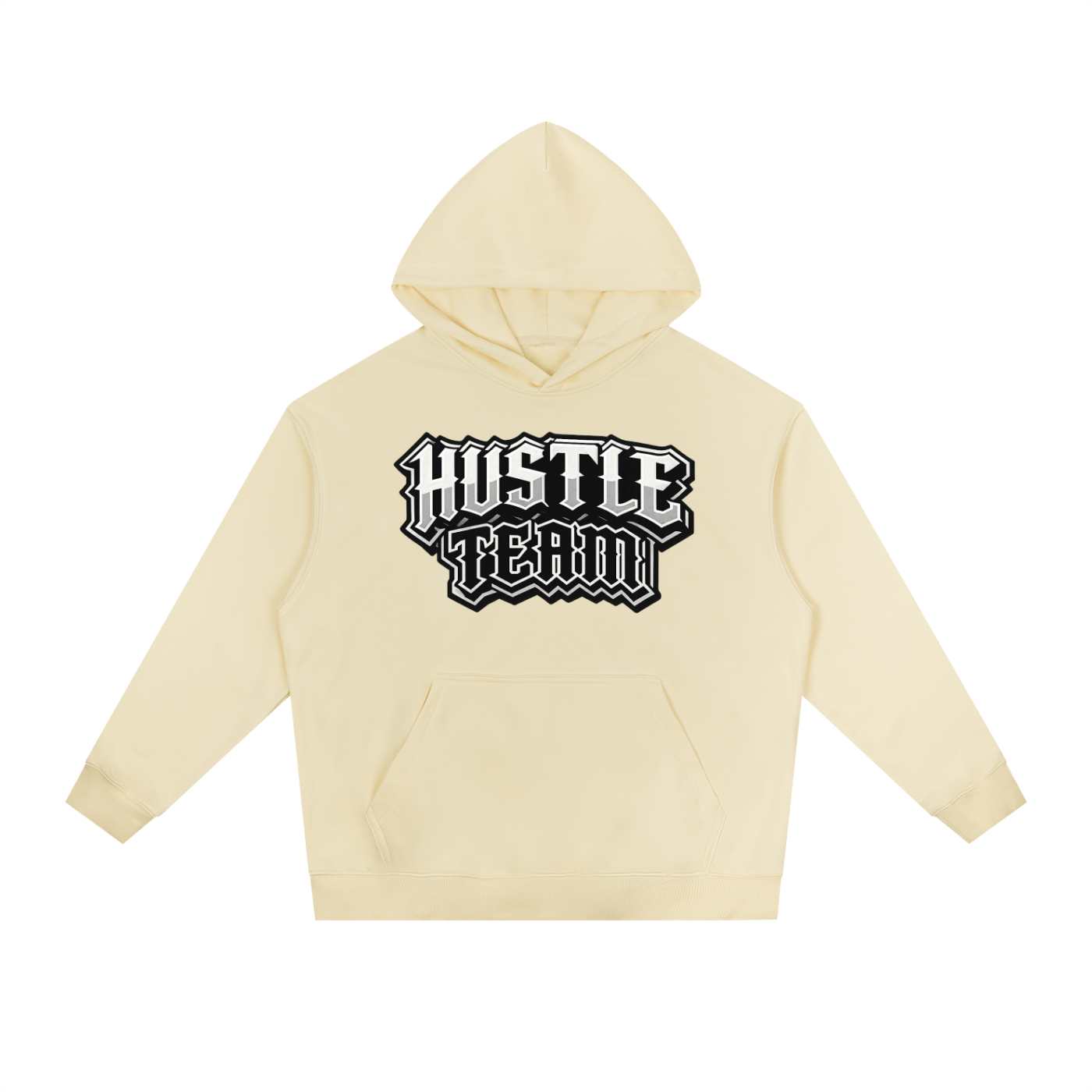 Hustle Team Essential Heavyweight Drop-Shoulder Hoodie