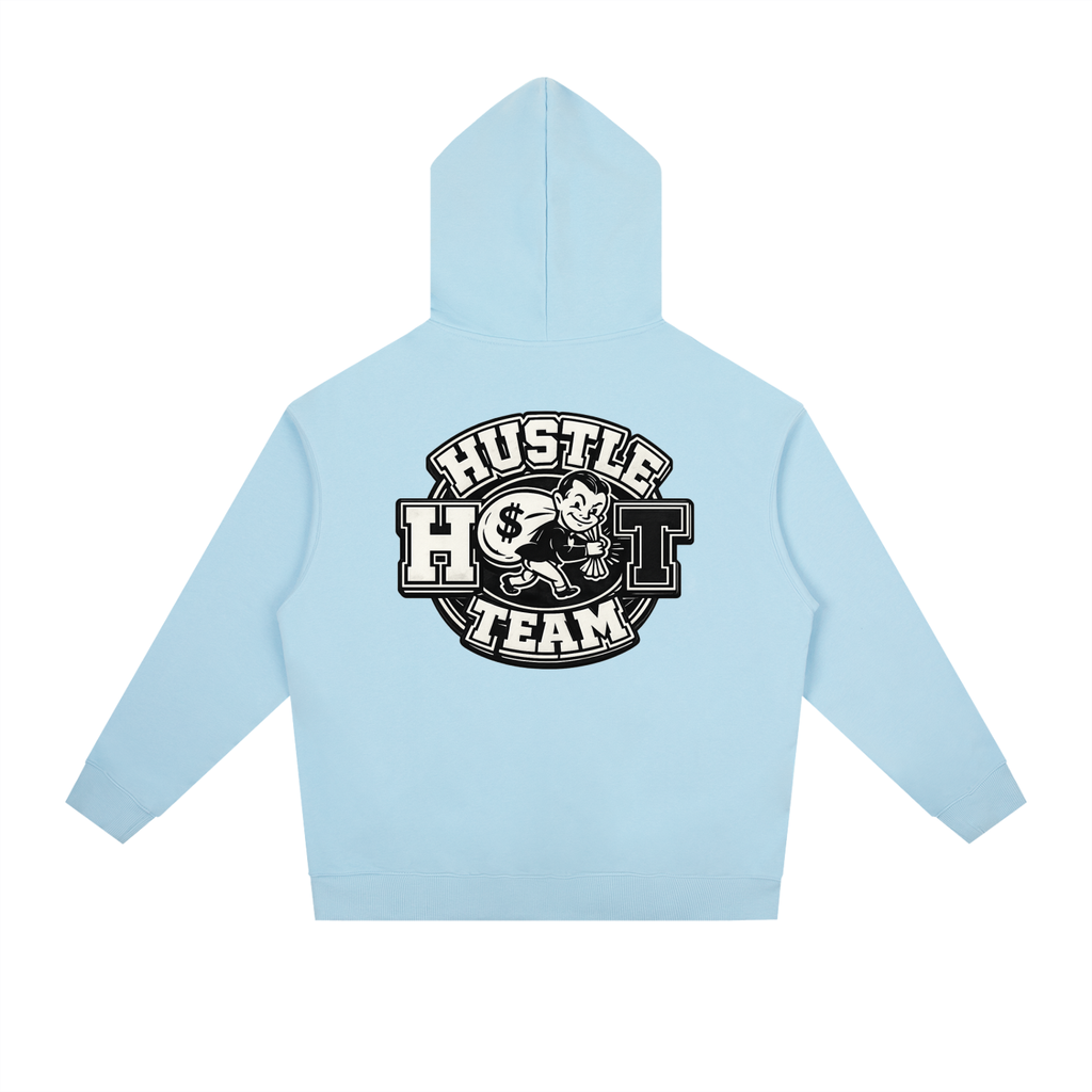 Hustle Team Essential Heavyweight Drop-Shoulder Hoodie